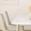 Table de salle à manger en ardoise de style crème-105625236