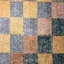 Tapis géométrique ambre Covin-28454283