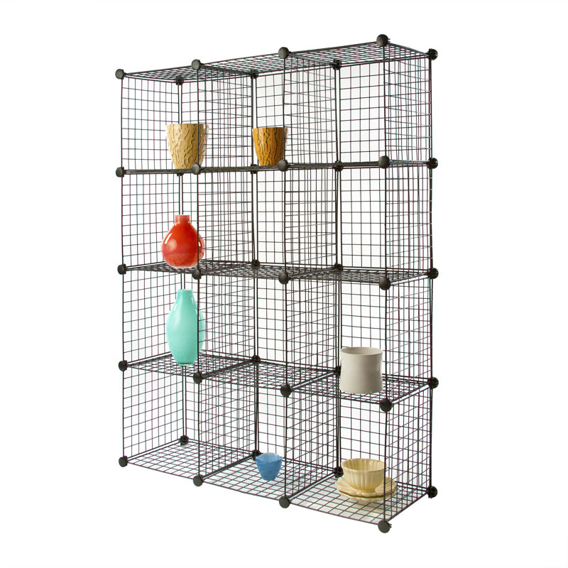 42 " W Storage Rack, Black