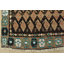 Tapis unique brun de 3 pi 6 po x 8 pi 10 po