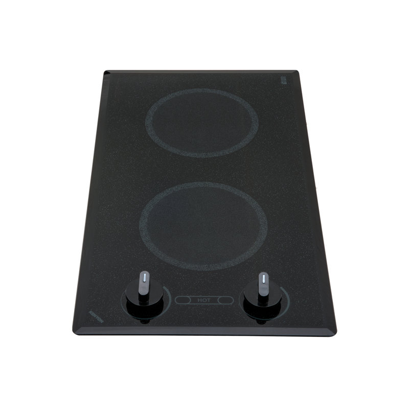 Kenyon Mediterranean 20" Black Electric Cooktop, 240V