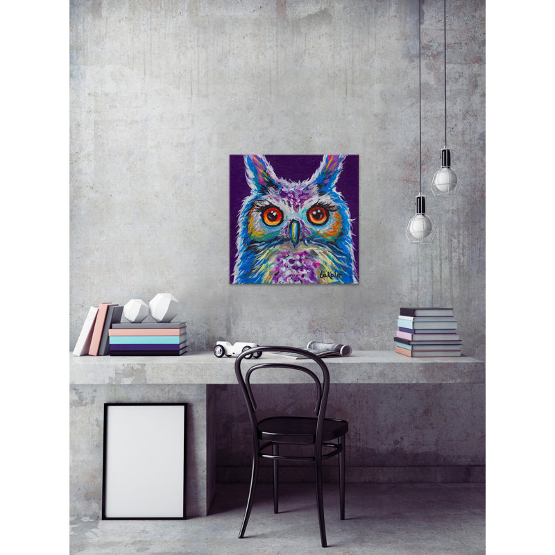 Lee Keller - Wrapped Canvas Painting, 20cm H x 20cm W