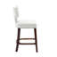 Ensemble de 2 tabourets de bar à hauteur de comptoir Mid Century Modern-734291594