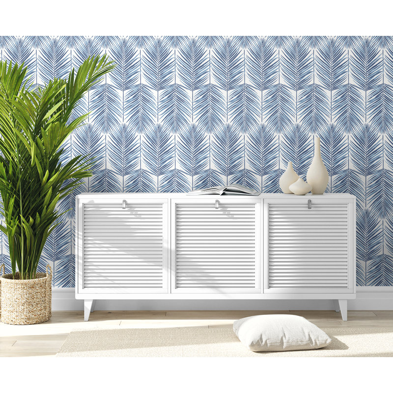 Floral Vinyl Wallpaper Roll