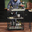 Loleta Metal Bar Cart