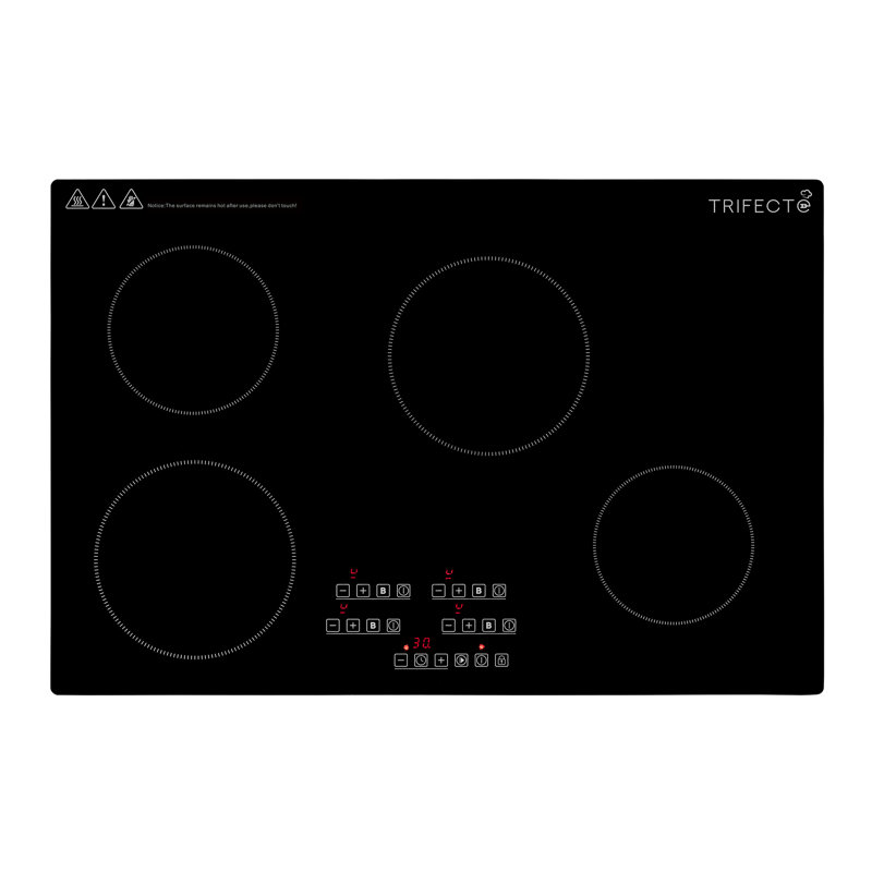 Trifecte 30" Electric 4 Burner Cooktop