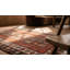 Bold Primitively Designed Paisleys Antique Caucasian Moghan Knotted Rug