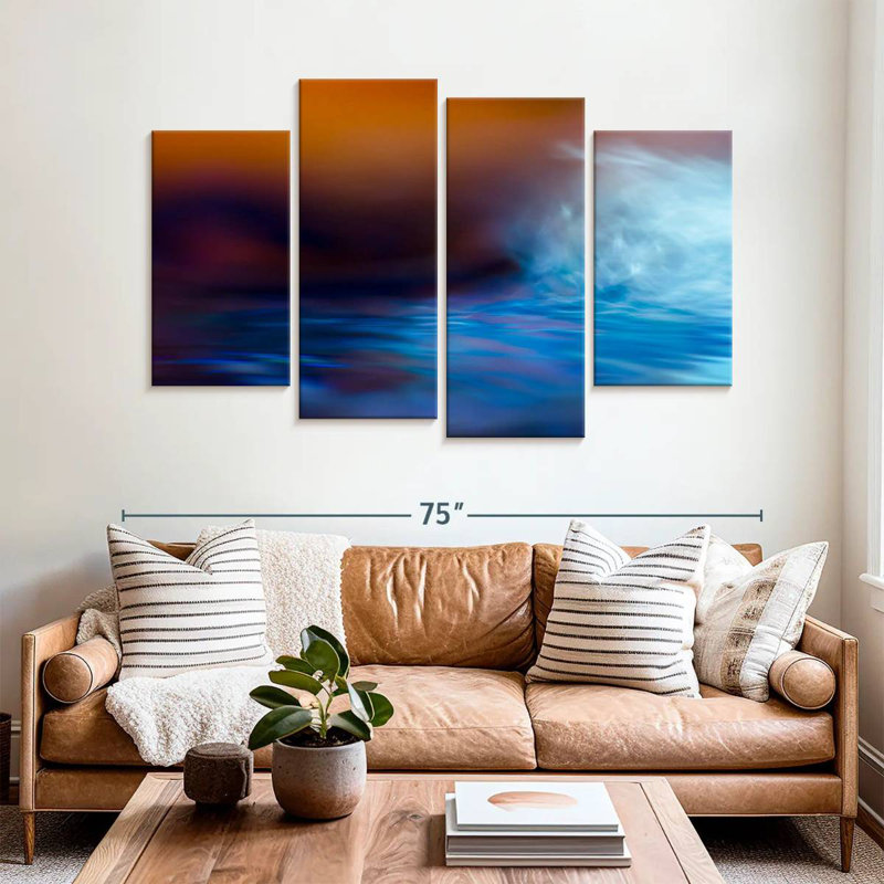 Avery Misty Wave, 42" H x 68" W