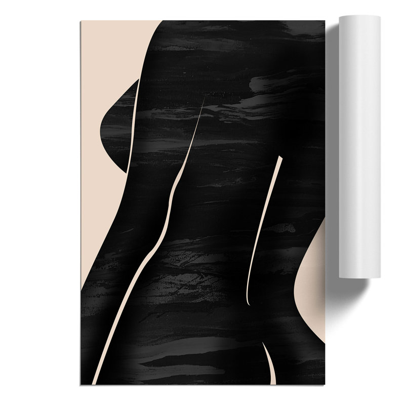 Female Form - No Frame Print, 42cm H x 30cm W x 0.1cm D