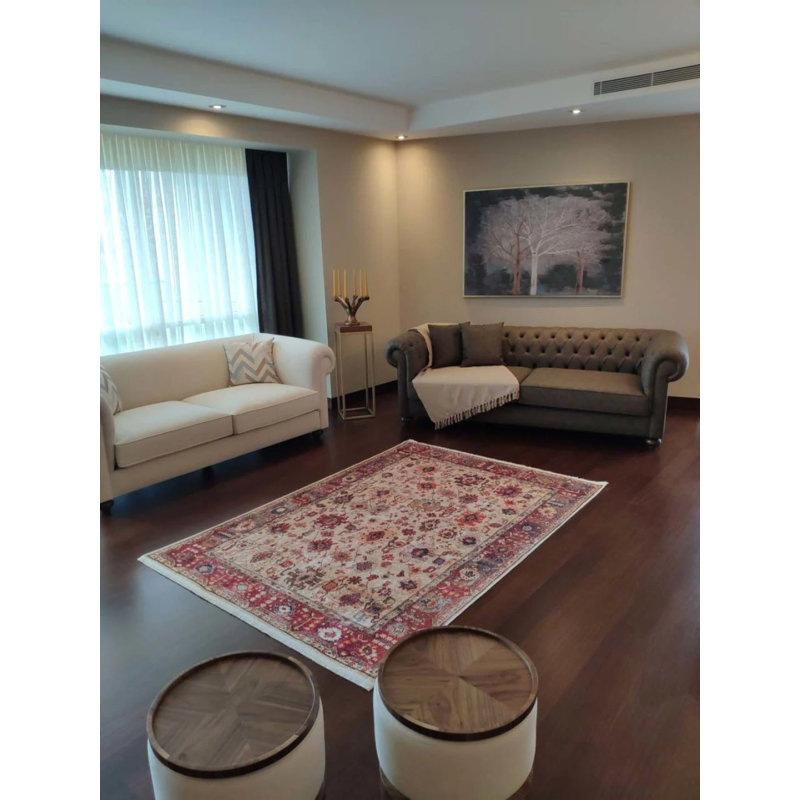Tapis mathaï avec envers antidérapant, Rectangle 3 pi 11 po x 4 pi 11 po
