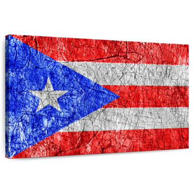 Borges Textured Puerto Rico Flag