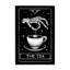 Plaque murale Tarot The Tea Skeleton, design par EduEly Designs-565733457