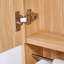 Armoire de salle de bain avec compartiments ouverts et cachés - Répond à divers besoins de rangement Fixation murale adaptée aux environnements humides-1091457836