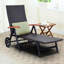 Chaise longue inclinable Moyer