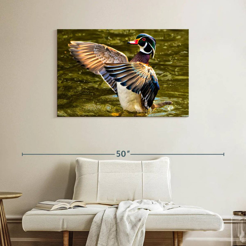 Brampt Duck Flapping Wings, 26" H x 39" W