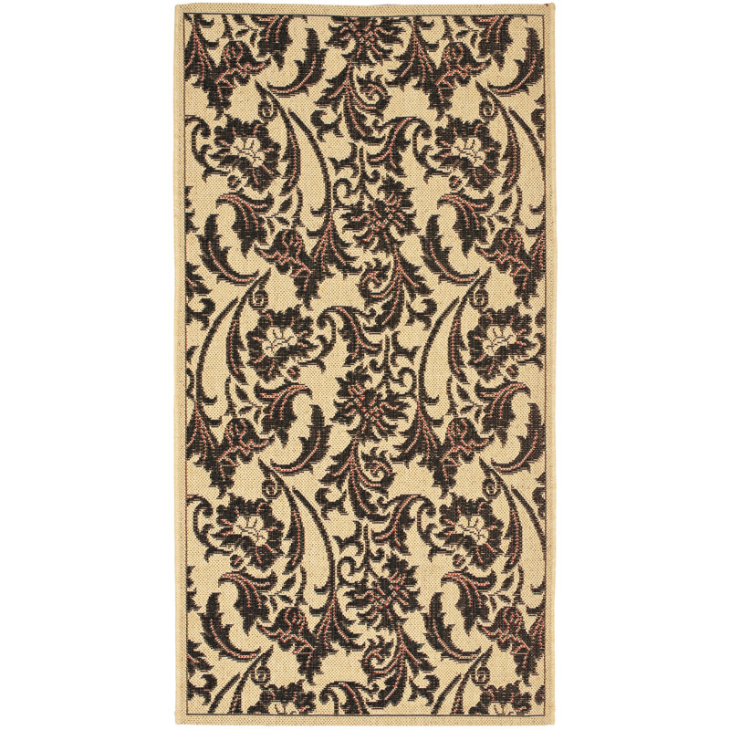 Herefordshire Performance Floral Indoor/Outdoor Area Rug, Rectangle 2'7" x 5'