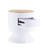 Stylish Display And Utility White Accent Table - Fully Assembled, Speedy Assembly- Practicality Modern With Function Assembled