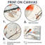 Oiseau Robin sur une branche enneigée I - oiseau, art mural-962042541-962042536-962042518