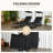 Outsunny Folding Chaise Lounge Pool Chairs-2053489450