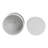 Weeda Planter Set Ceramic Raised Dot Texture Gloss Finish Indoor/Outdoor Use Set of 2 - 10", 9" White