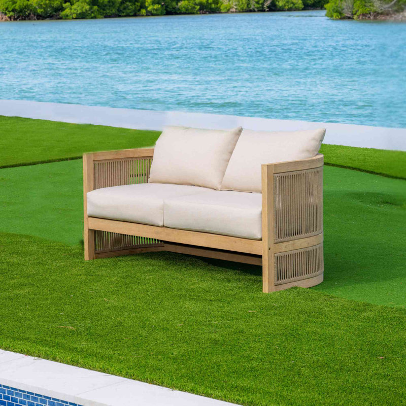Causeuse Panama Jack Cabo avec coussins Panama, Toile standard