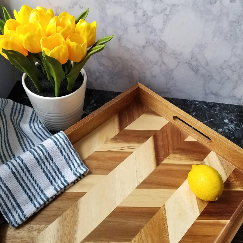 Kendry Solid Wood Tray