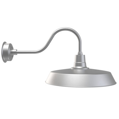 Luminaire de grange d'extérieur à 1 ampoule DEL Haleigh