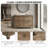 Weston Traditional 46.3" W 6 Drawer Dresser-998249146