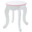 Teamson Kids Dreamland Castle Kids Vanity Table & Stool, White & Pink