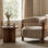 Fauteuil d'appoint rembourré Kyra
