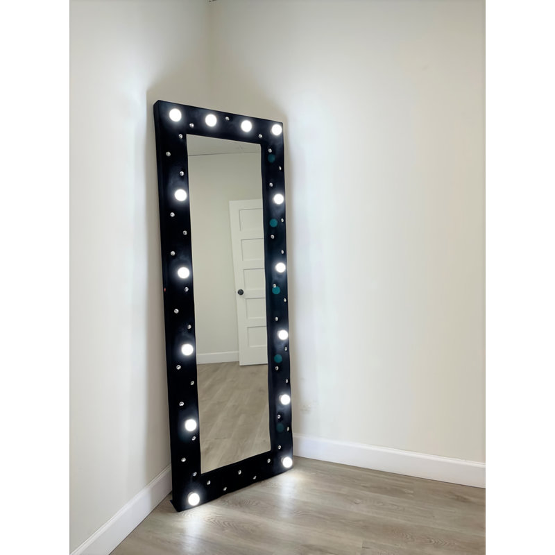 Miroir éclairé pleine longueur, Vert