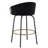 Zora Swivel Upholstered Counter Stool with Metal Frame-1150374570