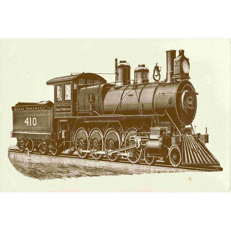 Train Engine I, H 20 po x l 30 po