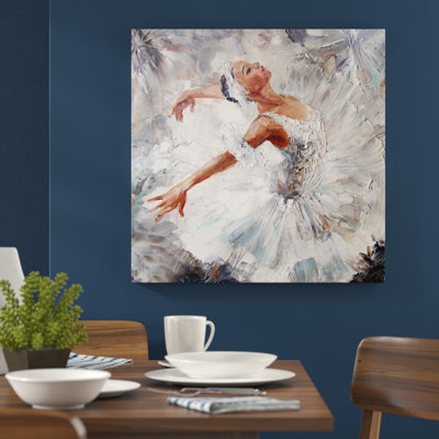 Leinwandbild Tanzende Ballerina