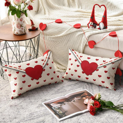 Coussins décoratifs pour la Saint-Valentin