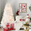 Arbre de Noël illuminé 9 pi avec fil mémoire - 650 lumières incandescentes chaudes, extrémités de 1930, conception à dépliage automatique, support en métal stable, arbre de Noël artificiel en PVC-1783137996