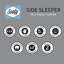Sealy Side Sleeper Mattress Topper-120650698