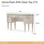 Bureau de coiffeuse St. Charles