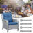 Miamoon 7 - Person Patio Conversation Sets with Cushions