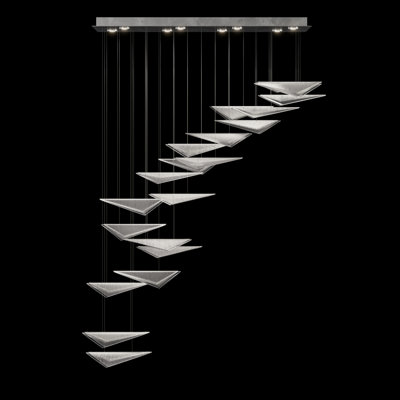 Luminaire suspendu 8 lumières Volo