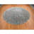 11'9"x11'9" Stone Cypress Tree Silk with Wool Hand Knotted Round Rug 83E2A1327D6F49F1A5634AE357E3EEA1