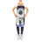 No Pattern Bib Apron