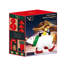 Ours polaire de Noël gonflable avec pingouins 6 pi