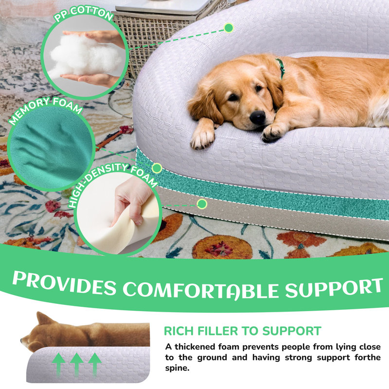 Orthopedic Polyester Pet Bed
