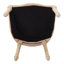 Chaises de salle à manger de style champêtre beige haut de gamme Amando, chaises rembourrées à dossier rond, techniques de tréfilage et de sculpture-1995148642