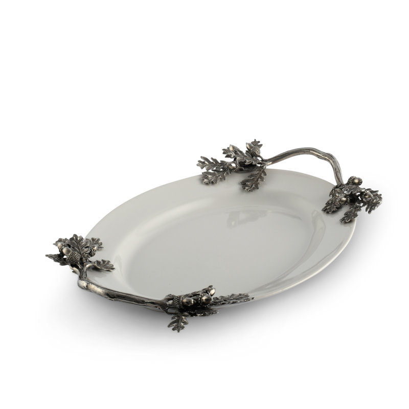 Majestic Forest Ceramic Decorative Tray