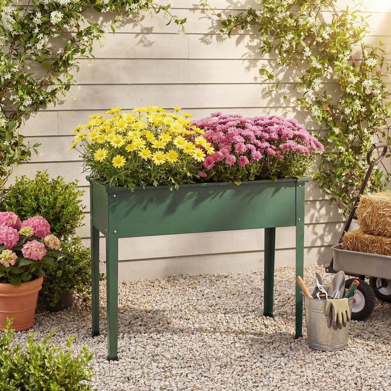Ilah Metal Elevated Planter