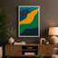 Flowing Horizons Minimalist - Wrapped Canvas-131761986-131761987