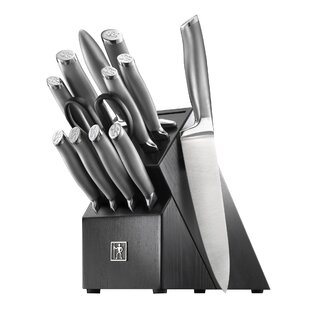 Maison Premium 19-piece Coated Stainless Steel Cooking Utensils And Knife  Block Set With Mini Cutting Board - Great In All Kitchens : Target