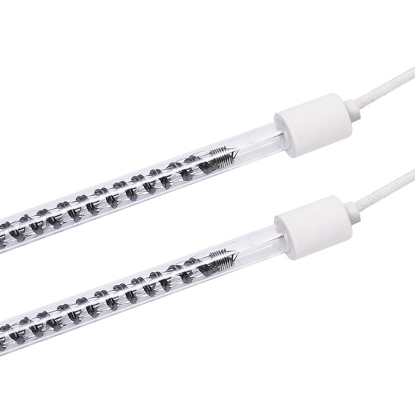 2000W Infrared Paint Curing Lamp (2 Lamps) - Heat Lamp For Auto Body, Furniture Paint Drying, Putty, 110V